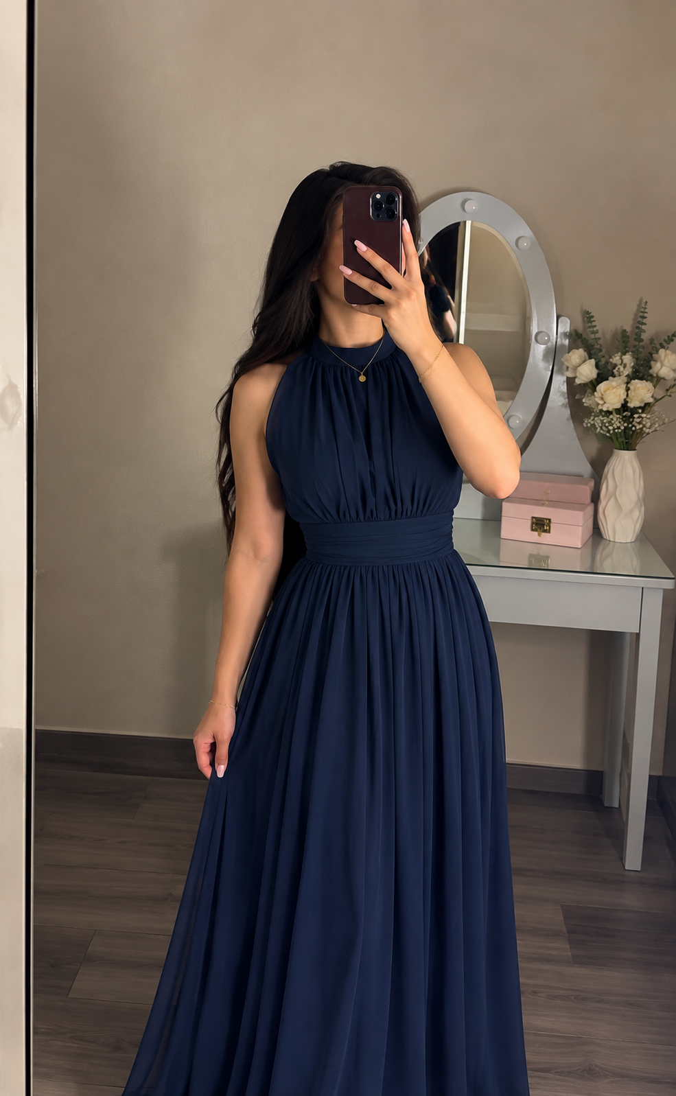 Midnight blue dress