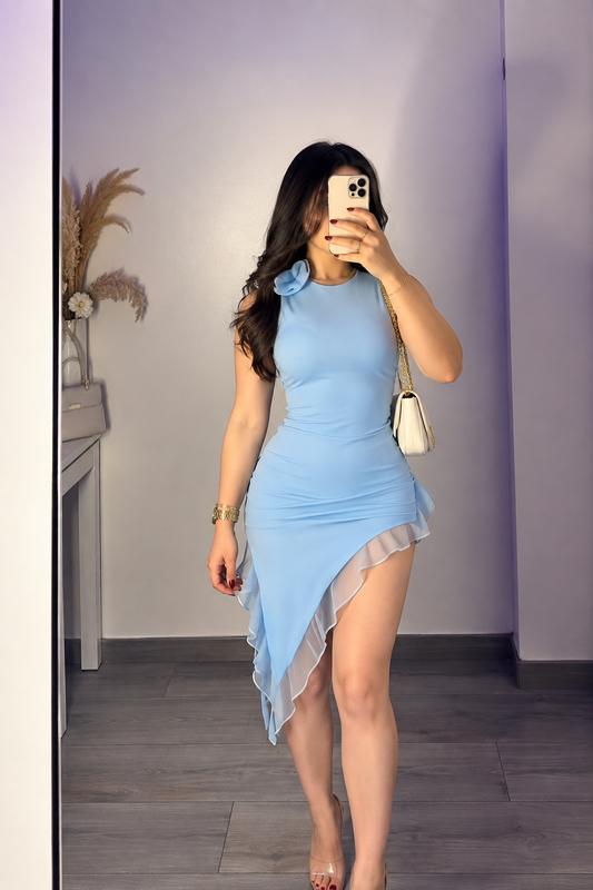 Aqua dress