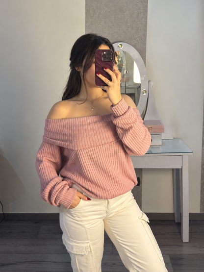 Oversized off shoulder