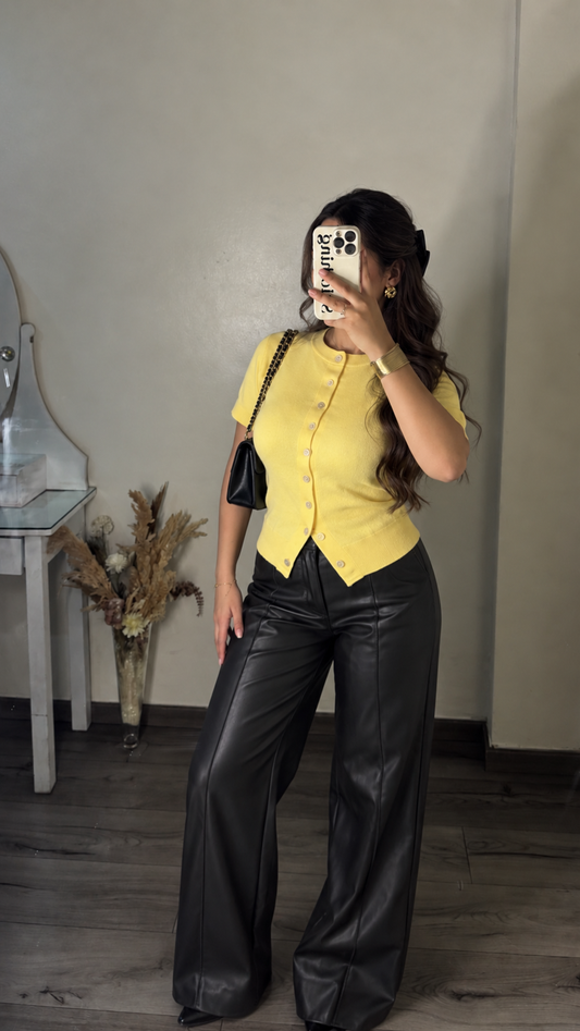 Pantalon cuir