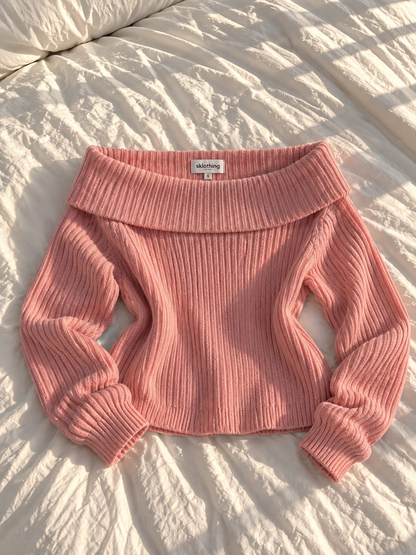 Oversized off shoulder